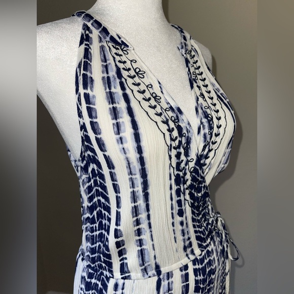 LIKE NEW KNOX ROSE EMBROIDERED TIE DYE MAXI DRESS - Picture 8 of 11